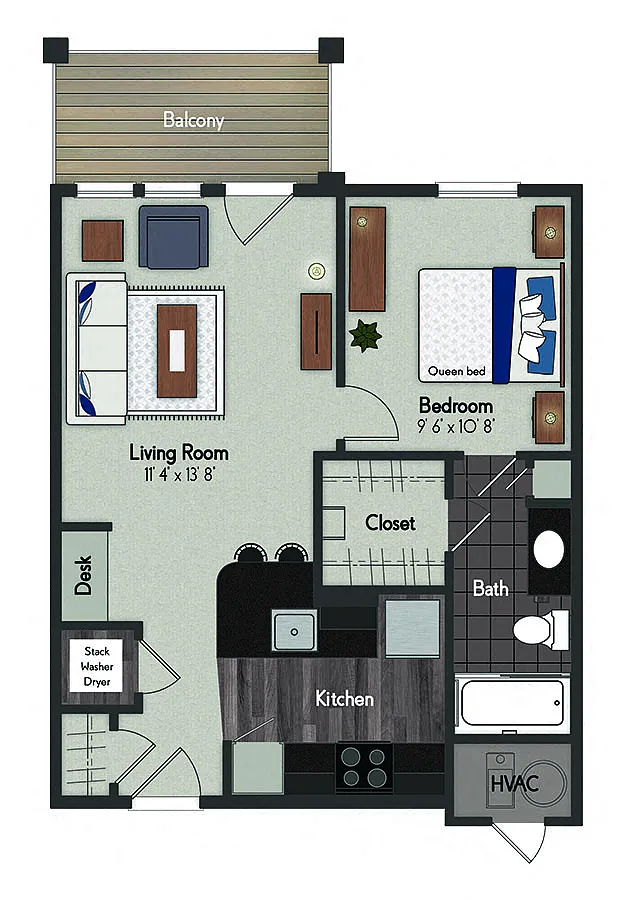 Floor plan Jackson