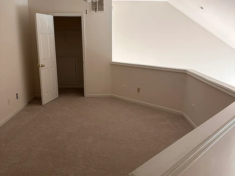 Upstairs Loft Space with Closet