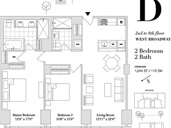 2nd image of 311 West Broadway