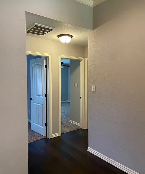 Hall to guest bedrooms