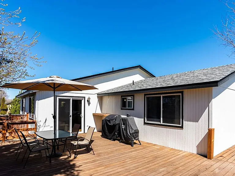 Back deck (staged)