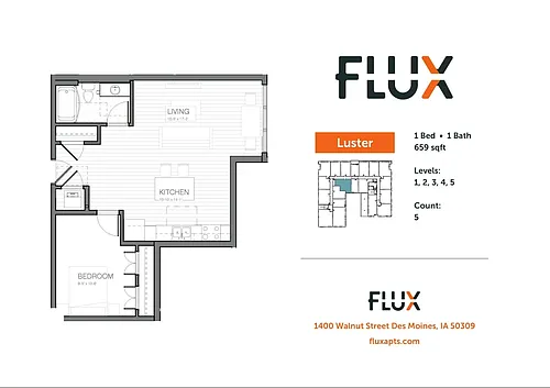 Floor plan Luster