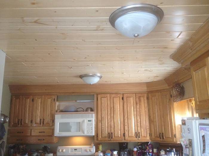 new ceiling/light fixture