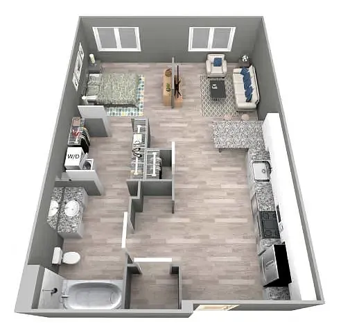 Floor plan Baldwin