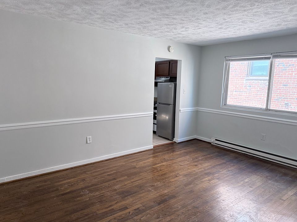 Living room with double windows