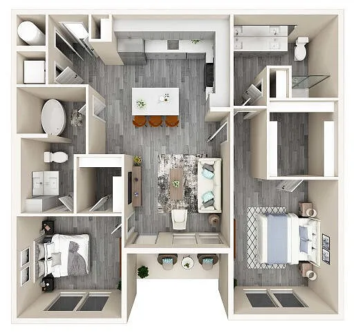 Floor plan B2