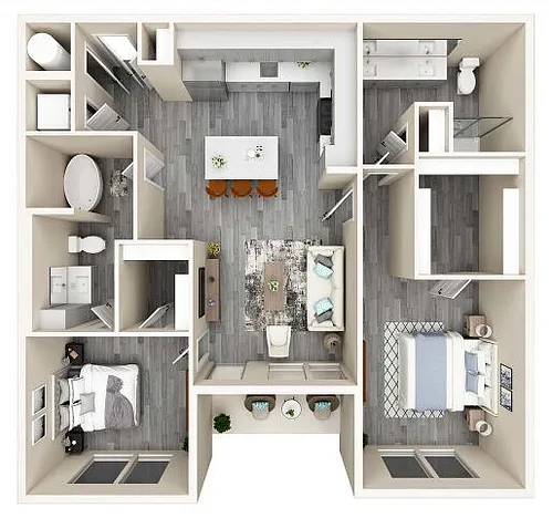 Floor plan B2