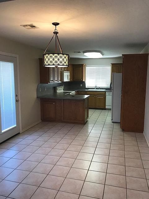 dining area and kitchen