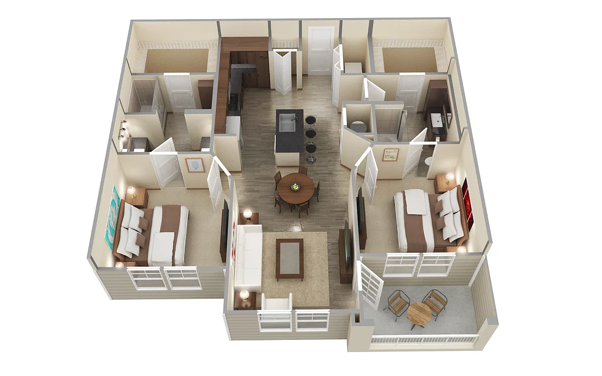 Floor plan B4 - Indigo