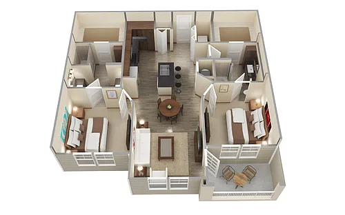 Floor plan B4 - Indigo