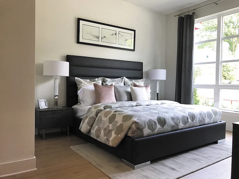 Master Bedrooms can easily fit a King Size Bed