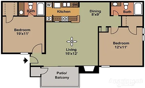 Floor plan B1