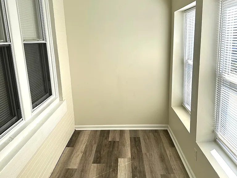 Enclosed front porch