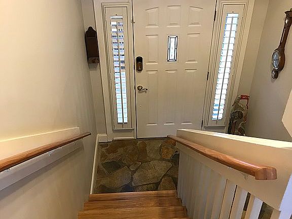 Inside of front door 