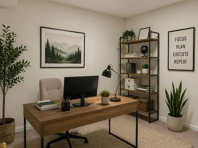 Virtually Staged - Bedroom Lower Level