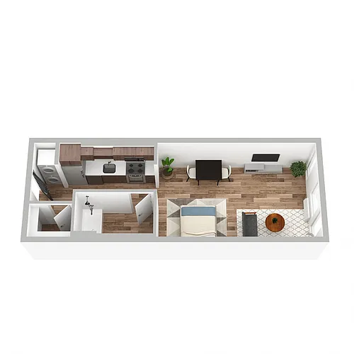 Floor plan Studio