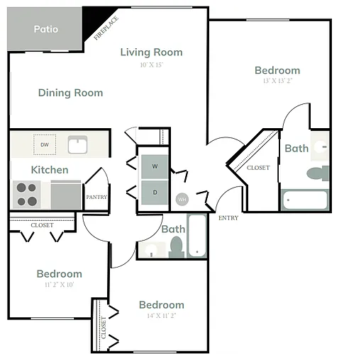 Floor plan C1
