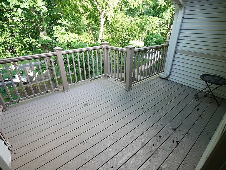 Balcony in master bedroom