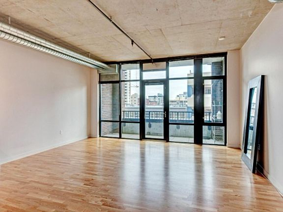 Living room and large balcony