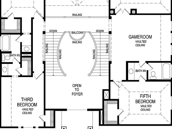 Northhaven FSW - Second Floor Plan