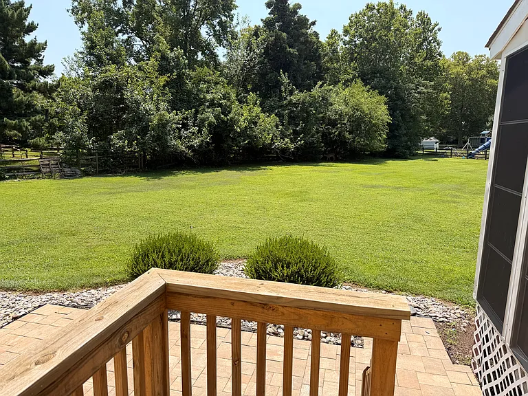Huge yard
