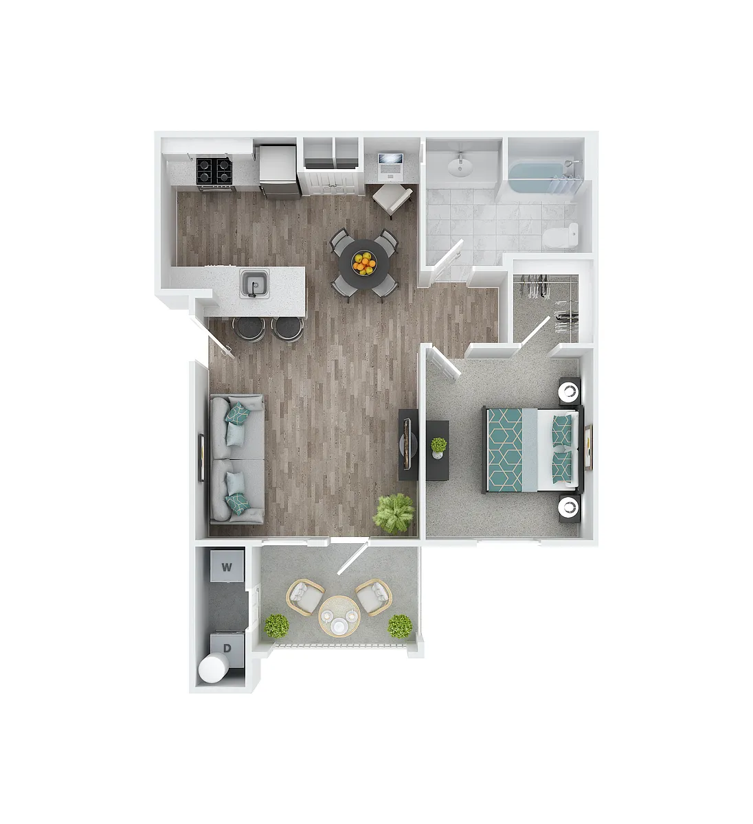 Floor plan A1
