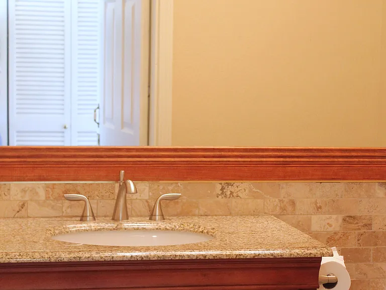 Downstairs half bath sink