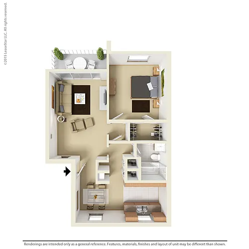 Floor plan The Washington