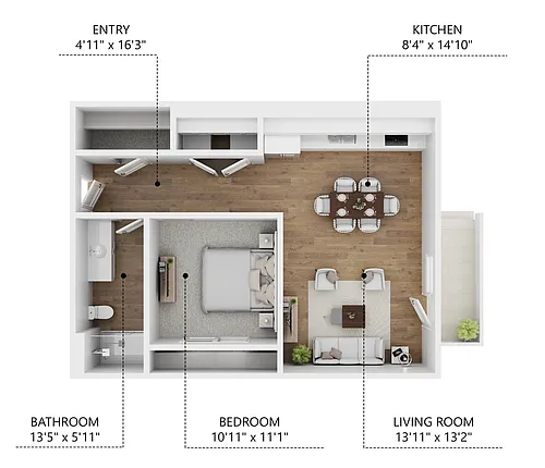 Floor plan A28