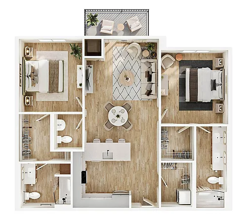 Floor plan Rymin