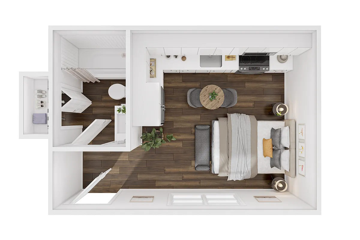 Floor plan Studio