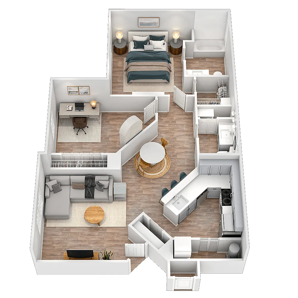 Floor plan Retreat - Deluxe