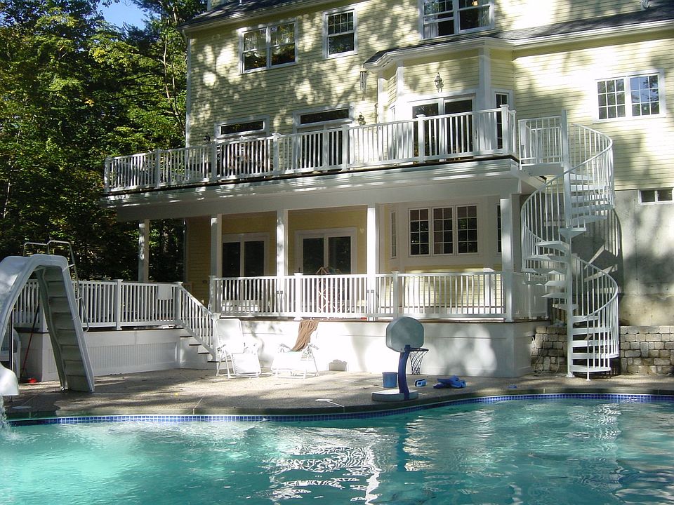Rear of house with pool
