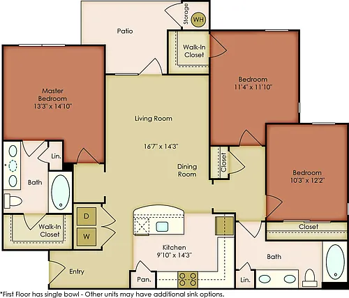 Floor plan C1
