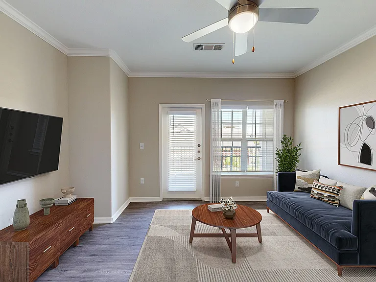 Newly Renovated Living Room View