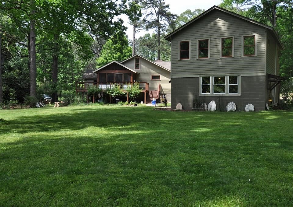 View from back yard facing North
