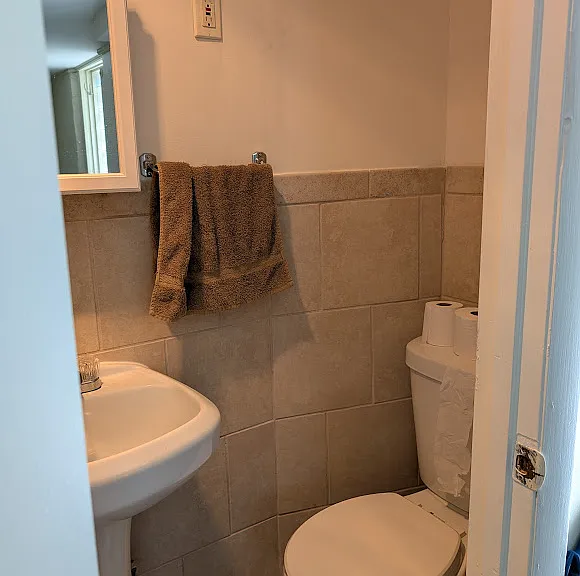 basement bathroom
