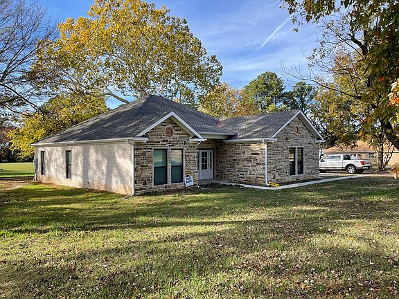 Front left of property