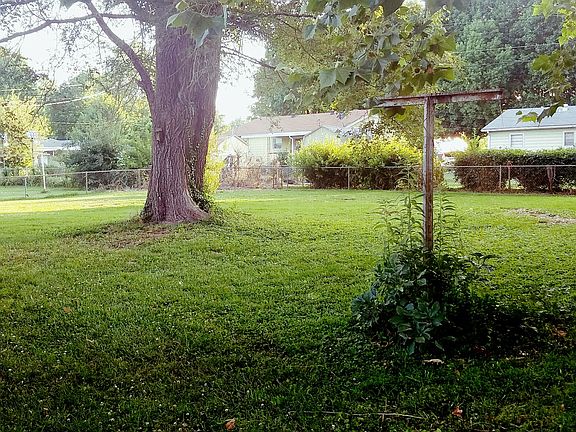 large backyard