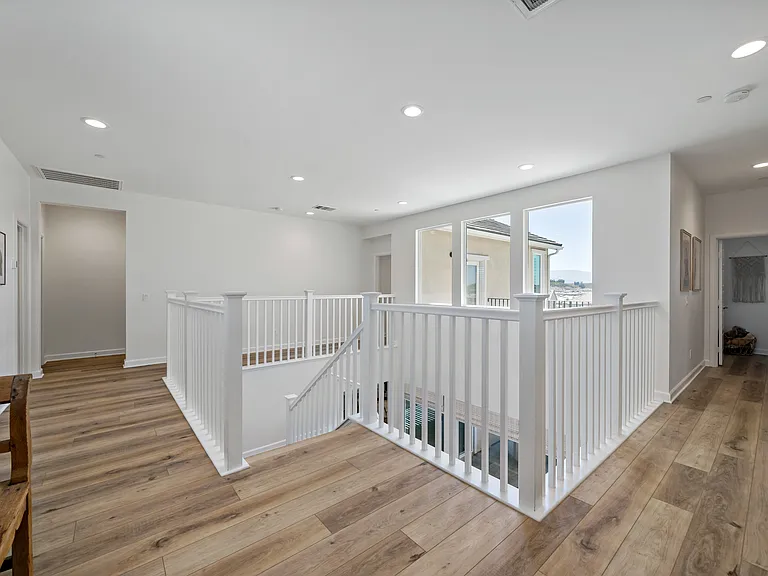 Upstairs landing