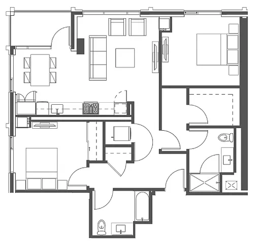 Floor plan N 212