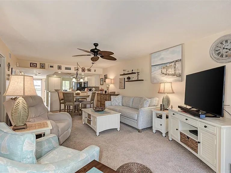 Stay connected, stay entertained. __ Unit 1003 is fully equipped with fast WiFi and a 55" Smart TV in the living room. Whether you're streaming the big game or catching up on news, we've got you covered.