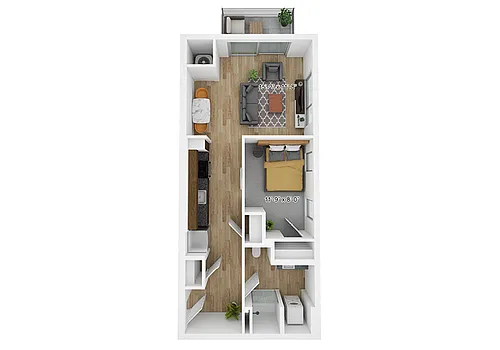 Floor plan Alcove-C
