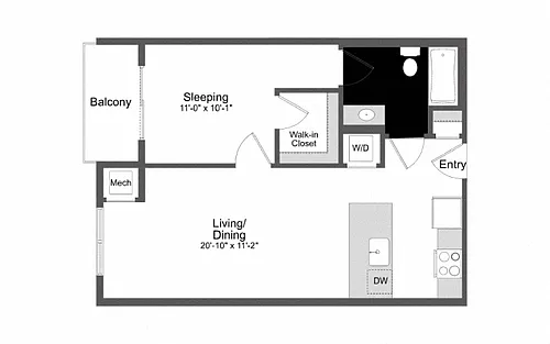 Floor plan B1
