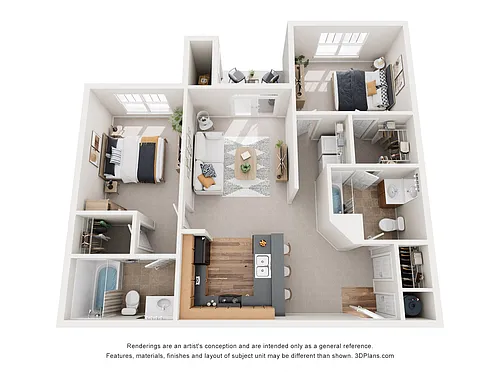 Floor plan The Cottage