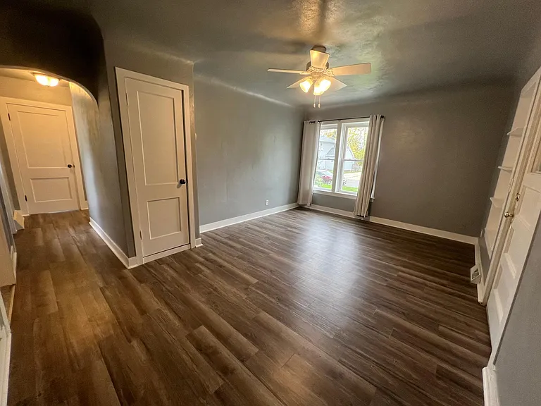 Living room and hall
