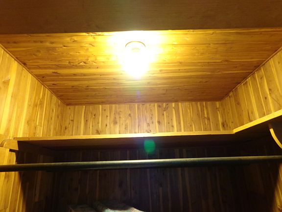 Bedroom Walk-In Cedar Closet.