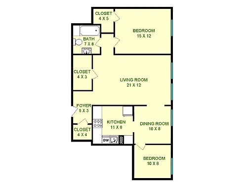 Floor plan LeMans
