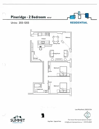Floor plan 2D - 703