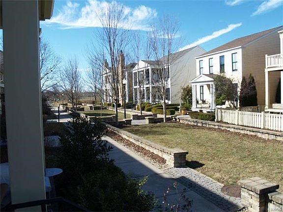 The view from the front Veranda to toward the Lake.
